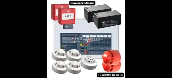 Nouakchott détection incendie SSI-A Mauritanie centrales adressables