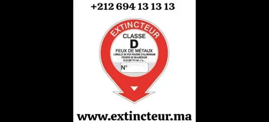 Nouakchott extincteurs D classe D feux de métaux