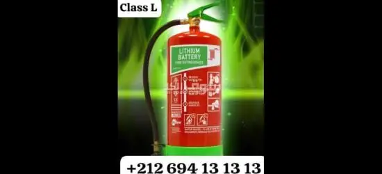 Mauritanie extincteurs classe L batteries lithium Nouakchott